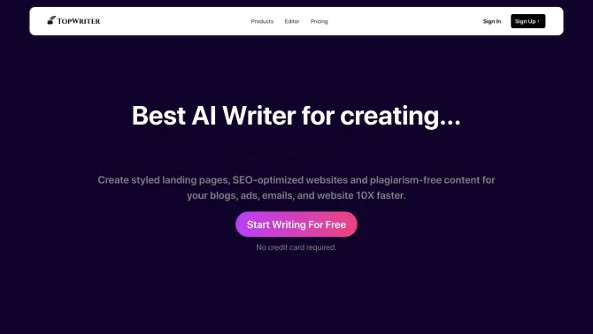 TopWriter AI