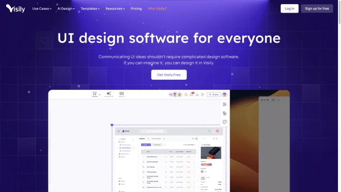 Visily: AI-Powered Wireframing & Design