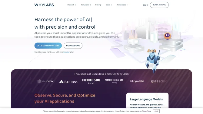 WhyLabs AI Observability Platform